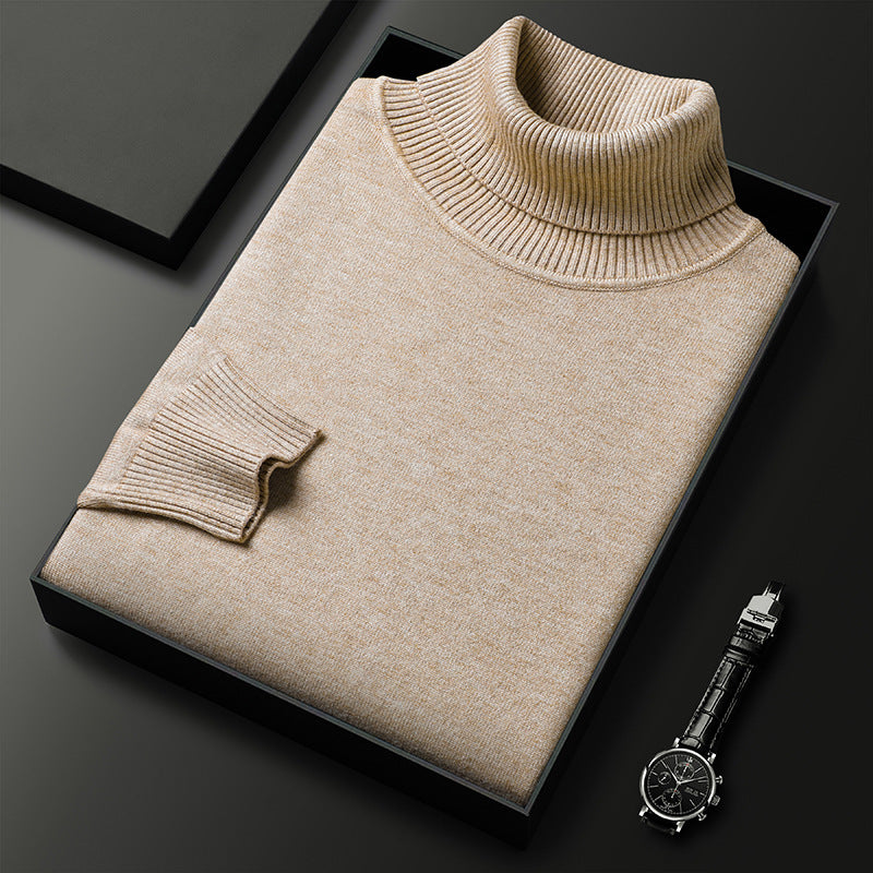 Ontdek de elegante warmte van luke kasjmier coltrui die puur comfort en tijdloze stijl biedt voor heren – VELORO - Glamorix