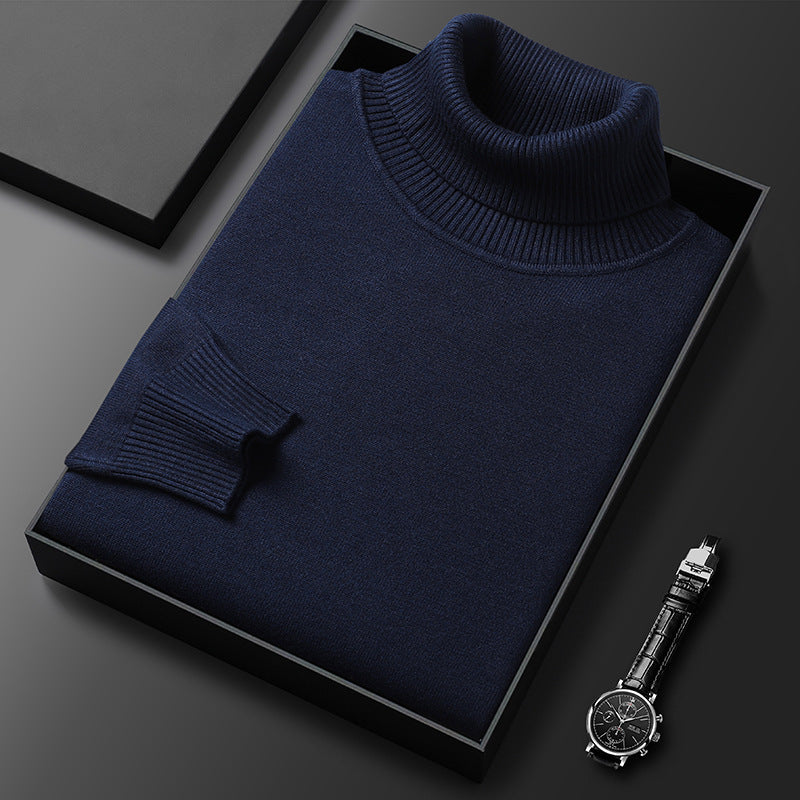 Ontdek de elegante warmte van luke kasjmier coltrui die puur comfort en tijdloze stijl biedt voor heren – VELORO - Glamorix