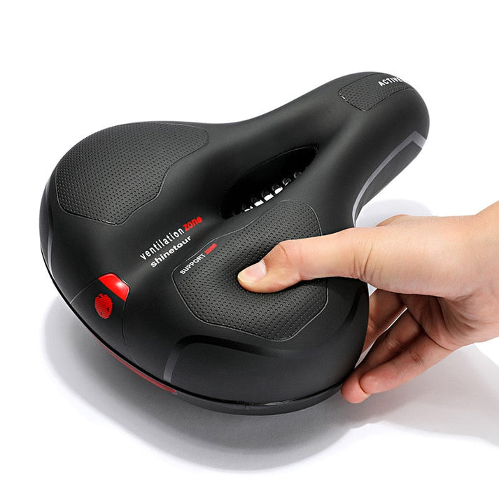 Gel fietszadelkussen voor pijnvrij fietsen – CLOUDRIDE COMFORT - Glamorix
