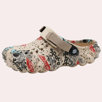 Stijlvolle Heren Zomersandalen met Golvende Zool – ELDRIDGE